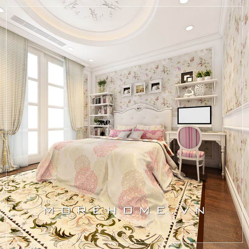 Nội thất phòng ngủ gỗ tự nhiên